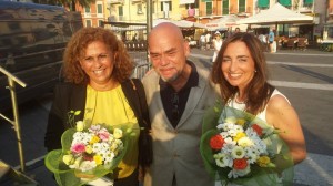 Lerici, 7 Settembre 2014. Da sinistra: Souad Sbai, Alberto Rosselli, Gianna Gancia