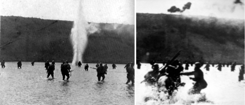 Truppe austriache guadano l’Isonzo